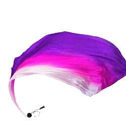 Платок-вуаль для танца с шариком 2,5м х 114 см, фиолетовый+малиновый+св.розовый