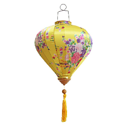 Вьетнамский фонарик 16" Чеснок желтый 738