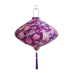 Вьетнамский фонарик 12" Лук фиолетовый 812